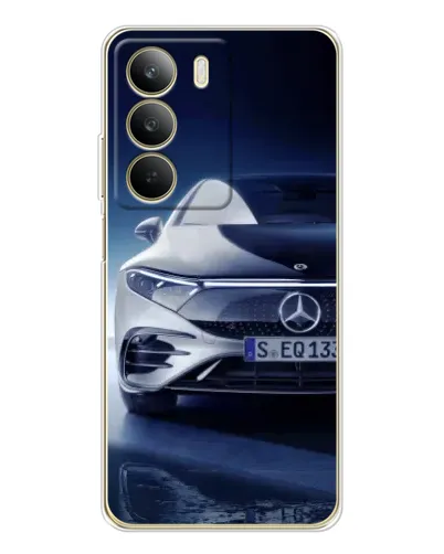 Чехол для Realme C71 с картинкой «Mercedes EQ — будущее»