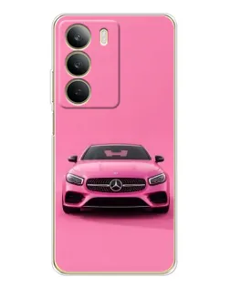 Чехол для Realme C71 с картинкой «Розовый Mercedes AMG» Чехол для Realme C71 с картинкой «Розовый Mercedes AMG»