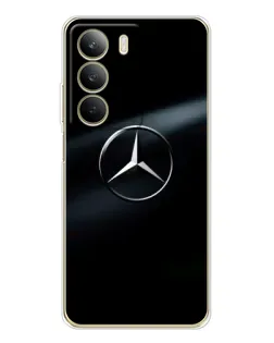Чехол для Realme C71 с картинкой «Mercedes на металле» Чехол для Realme C71 с картинкой «Mercedes на металле»