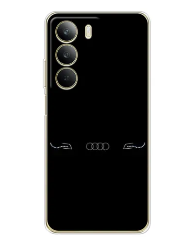 Чехол для Realme C71 с картинкой «Audi — световой подпись»