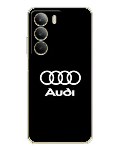 Чехол для Realme C71 с картинкой «Классическое лого Audi»