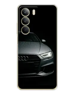 Чехол для Realme C71 с картинкой «Audi — детализация кузова» Чехол для Realme C71 с картинкой «Audi — детализация кузова»