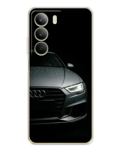 Чехол для Realme C71 с картинкой «Audi — детализация кузова»