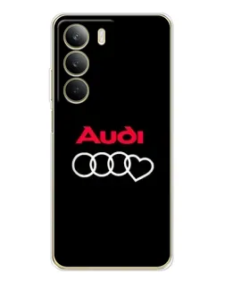 Чехол для Realme C71 с картинкой «Логотип Audi Heart» Чехол для Realme C71 с картинкой «Логотип Audi Heart»