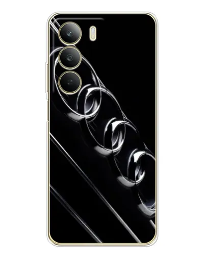 Чехол для Realme C71 с картинкой «Audi — абстрактные кольца»