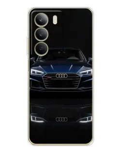 Чехол для Realme C71 с картинкой «Audi — ночное отражение»