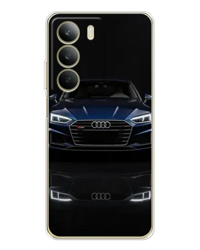 Чехол для Realme C71 с картинкой «Audi — ночное отражение»