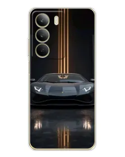 Чехол для Realme C71 с картинкой «Lamborghini золотые линии» Чехол для Realme C71 с картинкой «Lamborghini золотые линии»