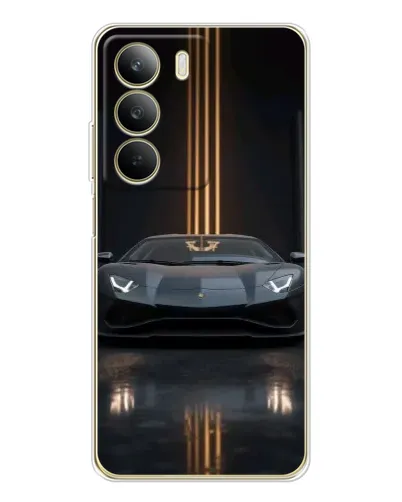 Чехол для Realme C71 с картинкой «Lamborghini золотые линии» Чехол для Realme C71 с картинкой «Lamborghini золотые линии»
