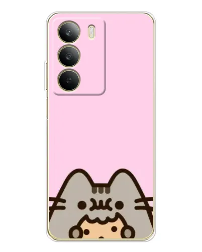 Чехол для Realme C71 с картинкой «Pusheen и печенье» Чехол для Realme C71 с картинкой «Pusheen и печенье»