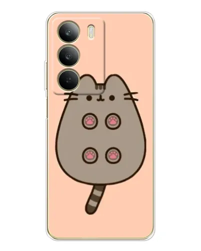 Чехол для Realme C71 с картинкой «Пушин пузиком кверху» Чехол для Realme C71 с картинкой «Пушин пузиком кверху»