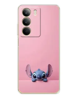 Чехол для Realme C71 с картинкой «Stitch выглядывает» Чехол для Realme C71 с картинкой «Stitch выглядывает»