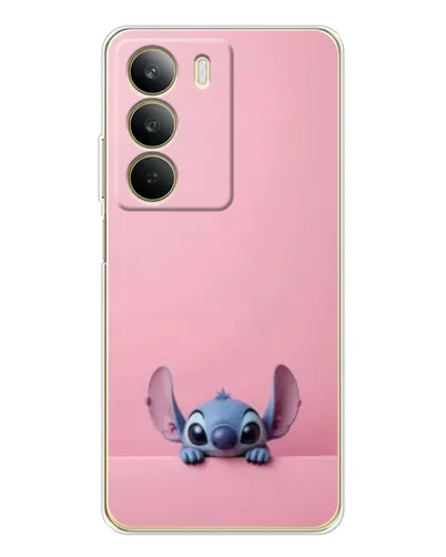Чехол для Realme C71 с картинкой «Stitch выглядывает»