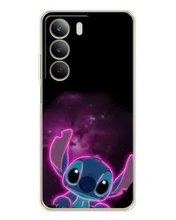 Чехол для Realme C71 с картинкой «Неоновый Stitch» Чехол для Realme C71 с картинкой «Неоновый Stitch»