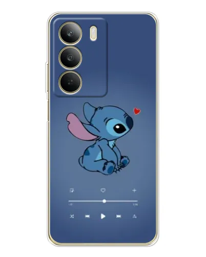 Чехол для Realme C71 с картинкой «Музыкальный Stitch»