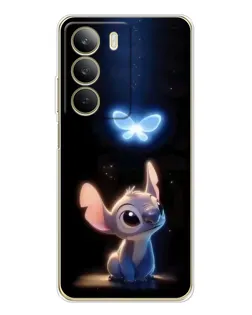Чехол для Realme C71 с картинкой «Сияющий Стич» Чехол для Realme C71 с картинкой «Сияющий Стич»