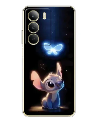 Чехол для Realme C71 с картинкой «Сияющий Стич»