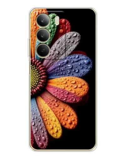Чохол для Realme C71 з картинкою «Райдужна квітка»