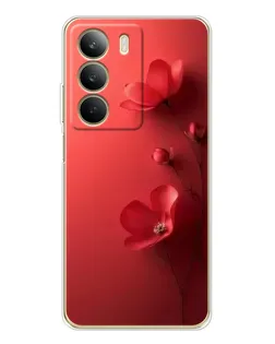Чохол для Realme C71 з картинкою «Макові суцвіття»