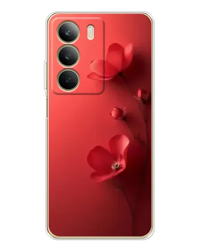 Чохол для Realme C71 з картинкою «Макові суцвіття»