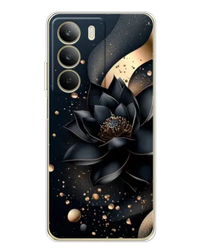 Чохол для Realme C71 з картинкою «Чорний лотос»