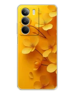 Чохол для Realme C71 з картинкою «Золоті пелюстки»