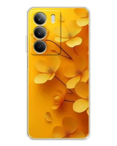 Чохол для Realme C71 з картинкою «Золоті пелюстки»
