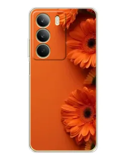 Чохол для Realme C71 з картинкою «Помаранчеві гербери»