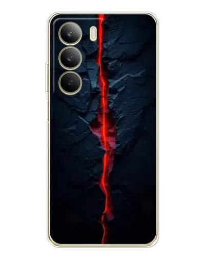 Чохол для Realme C71 з картинкою «Червона лавова тріщина» Чохол для Realme C71 з картинкою «Червона лавова тріщина»
