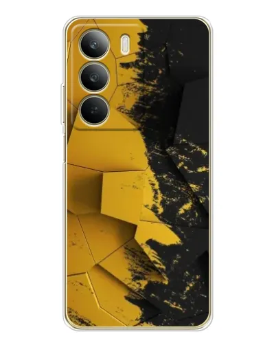 Чохол для Realme C71 з картинкою «Золоті уламки геометрії» Чохол для Realme C71 з картинкою «Золоті уламки геометрії»