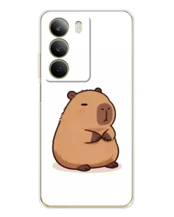 Чехол для Realme C71 с картинкой «Толстенькая капибара»