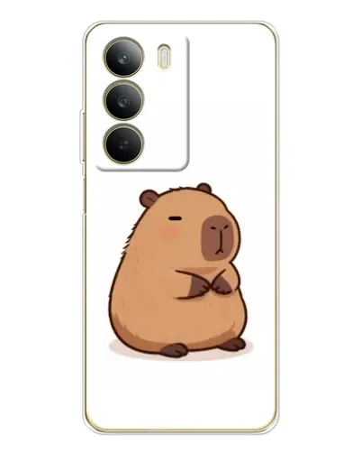 Чехол для Realme C71 с картинкой «Толстенькая капибара»