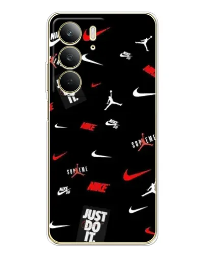 Чехол для Realme C73 5G с картинкой «Nike Mix Pattern» Чехол для Realme C73 5G с картинкой «Nike Mix Pattern»