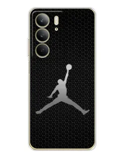 Чехол для Realme C73 5G с картинкой «Jordan Dark Carbon» Чехол для Realme C73 5G с картинкой «Jordan Dark Carbon»