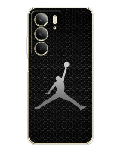 Чехол для Realme C73 5G с картинкой «Jordan Dark Carbon» Чехол для Realme C73 5G с картинкой «Jordan Dark Carbon»