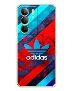 Чехол для Realme C73 5G с картинкой «Абстракция Adidas»