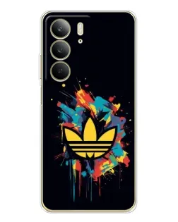 Чехол для Realme C73 5G с картинкой «Adidas Splash»