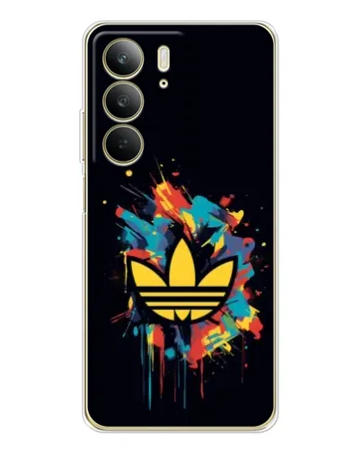 Чехол для Realme C73 5G с картинкой «Adidas Splash»