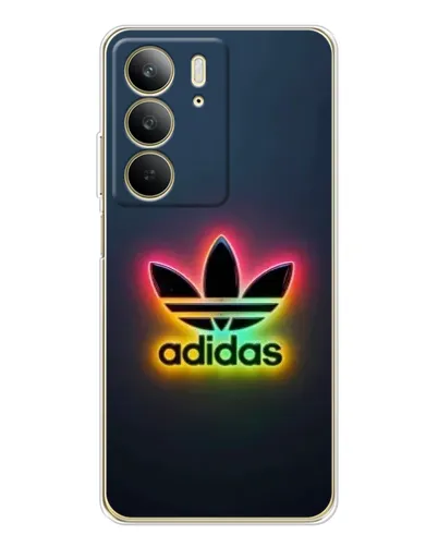 Чехол для Realme C73 5G с картинкой «Неоновый Adidas»