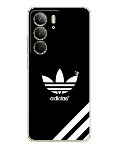 Чехол для Realme C73 5G с картинкой «Adidas с диагональными полосами»