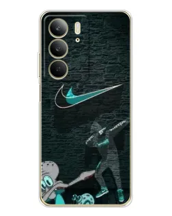 Чохол для Realme C73 5G з картинкою «Спортивний арт Nike»