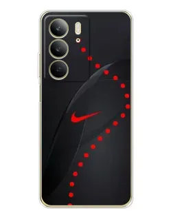 Чохол для Realme C73 5G з картинкою «Абстрактний дизайн Nike»