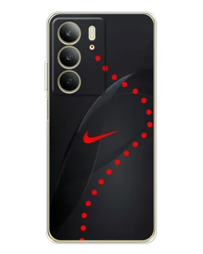 Чехол для Realme C73 5G с картинкой «Абстрактный дизайн Nike»