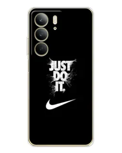 Чохол для Realme C73 5G з картинкою «Текстовий принт Nike»
