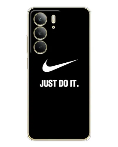 Чехол для Realme C73 5G с картинкой «Классический принт Nike»