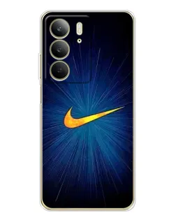 Чохол для Realme C73 5G з картинкою «Синій пульс Nike»