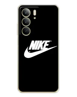 Чохол для Realme C73 5G з картинкою «Мазки фарби Nike»