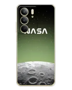 Чехол для Realme C73 5G с картинкой «NASA — лунный градиент» Чехол для Realme C73 5G с картинкой «NASA — лунный градиент»