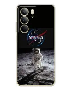 Чехол для Realme C73 5G с картинкой «Астронавт на Луне» Чехол для Realme C73 5G с картинкой «Астронавт на Луне»