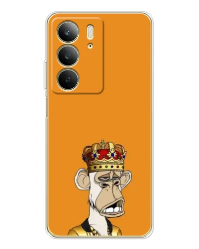 Чехол для Realme C73 5G с картинкой «Золотая обезьяна Bored Ape»